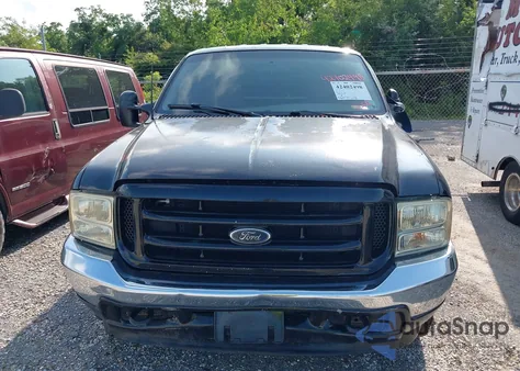 2002 Ford F250 Super Duty from USA, damaged, VIN 1FTNW20F42EB31748
